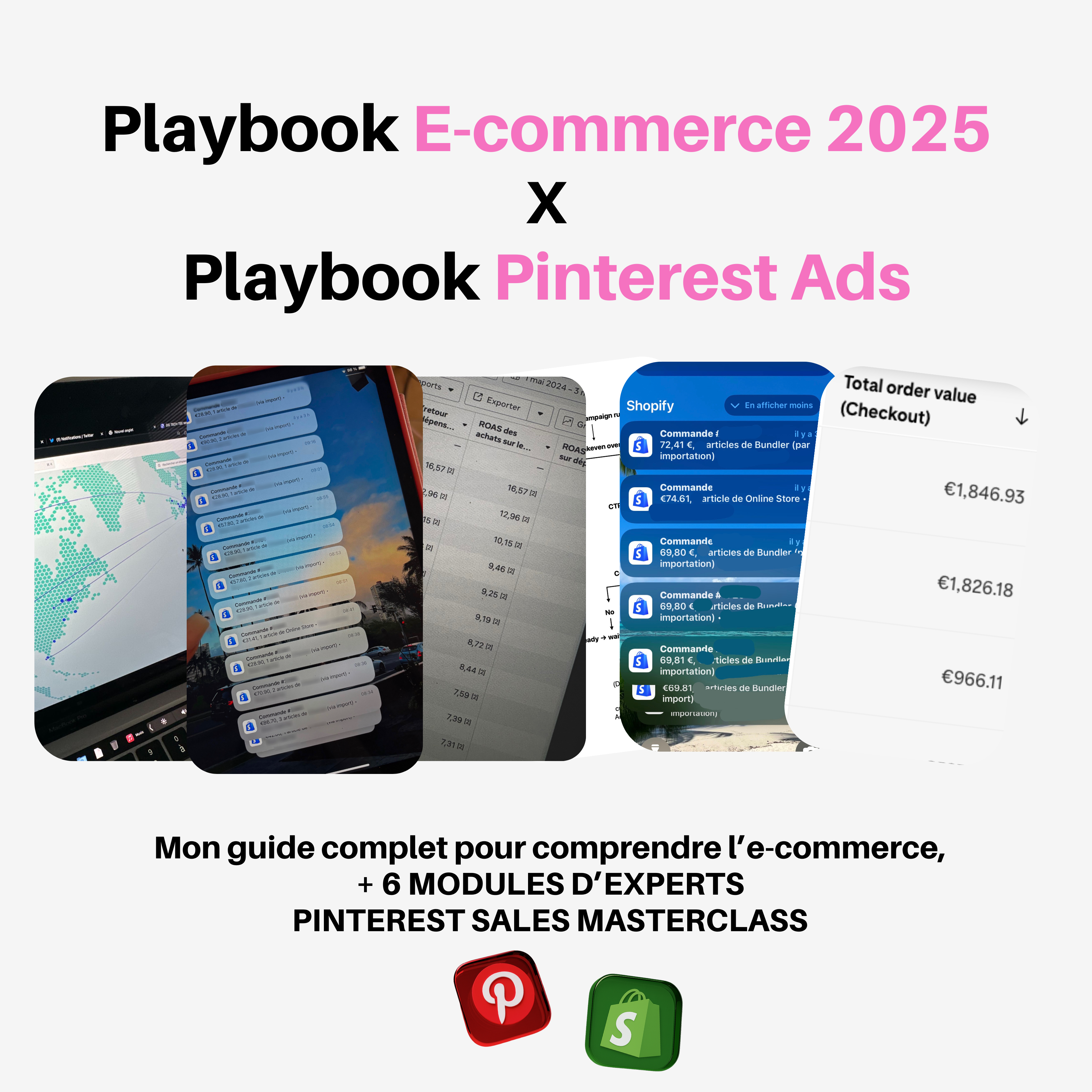 Bundle e-com Masterplan x Pin ads Playbook